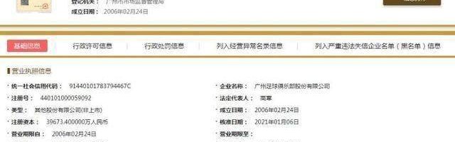 中超赛事直播-律师解读：“广州足球俱乐部”企业名不符合相关规定